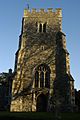 West end and tower of church of S. Peter & S. Paul, Harlington, Middlesex, 2014