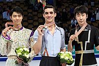 2016 World Figure Skating Championships Men Podium