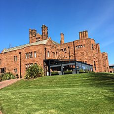 Abbey House Hotel south elevation