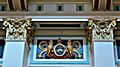 Arms and capitals, Leeds Town Hall