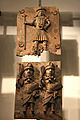 Benin brass plaque 05