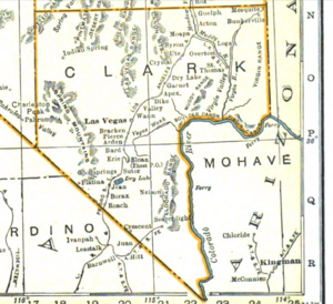 Clark County, Nevada 1925