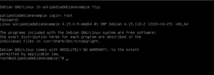 Debian10-console-login