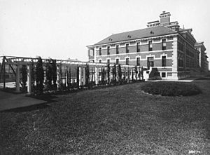 Ellis Island Immigrant Hospital building