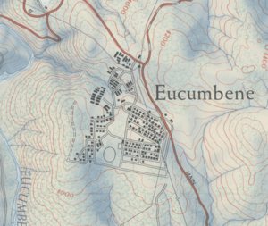 Eucumbene Map 1960