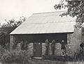 Fives court at Abingdon School during the 1930s