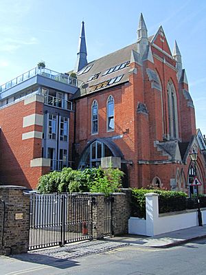 Former Church Converted Into Flats, Little Green, Richmond - London. (9295376158).jpg