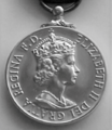 George Medal, Queen Elizabeth, second obverse