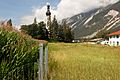 Haiming, toren van de Pfarrkirche Sankt Chrysanthus und Daria Dm19931 IMG 0920 2019-08-01 10.39