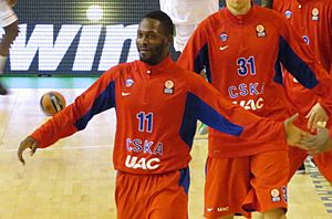 Jeremy Pargo - CSKA Moscow, EuroLeague, 17 October 2013 - 18 (cropped)