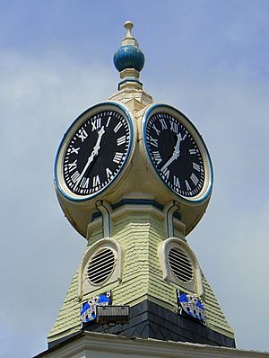 Kingsbridge-devon-uk-clock