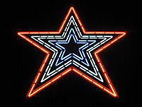 Mill Mountain Star Neon Lights