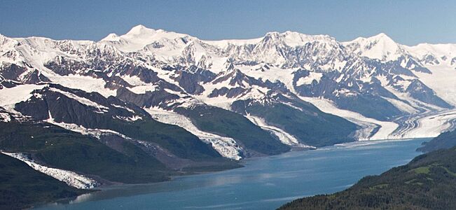 Mount Marcus Baker and College Fiord