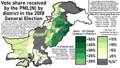 PML(N) Voteshare % 2018