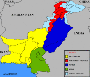 Pakistan New Provinces