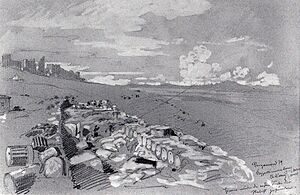 Ruins of Pergamon by Christian Wilberg in 1879