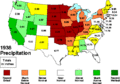 Summer 1936 US Precipitation