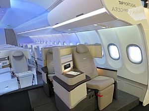 TAP Portugal A330neo interior ITB 2017