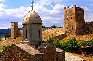 THE GENOESE FORTRESS IN CAFFA