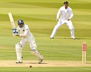 Tillakaratne Dilshan batting at Lord's 2011 (1)