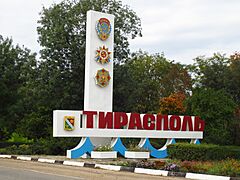 Tiraspol sign