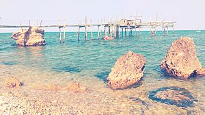 Trabocco, localita' Canale, Vasto