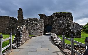 URQUHART CASTLE MAIN ENTRANCE