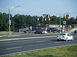 US 50 EB at MD 331 Easton