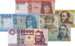 Hungarian forint banknotes