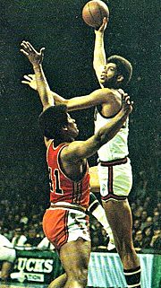 Wes Unseld and Kareem Abdul-Jabbar