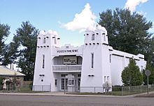 Yucca Theatre, in Hysham, Montana.