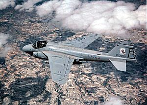 A-6E Intruder over Spain in Operation Matador