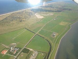 Ameland luchtfoto