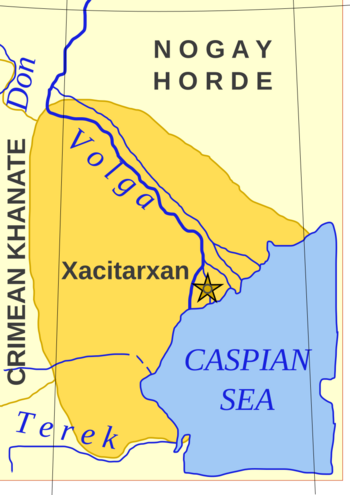 Astrakhan Khanate in 1466–1556