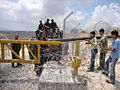 Barrier Gate at Bilin Palestine