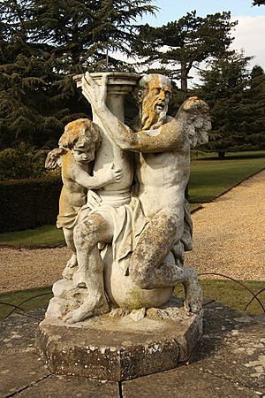 Belton House moondial