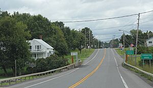 Brushton NY sign US11