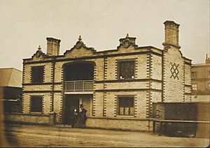 Claude-Marie Ferrier - The Great Exhibition, 1851- Model House for Families designed by HRH Prince Albert - Google Art Project