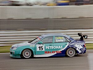 David Leslie - Proton Impian at the 2003 BTCC support race for the 2003 London Champcar Trophy Race, Brands Hatch (50814049061)