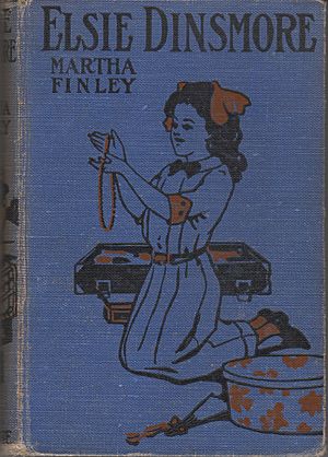 Elsie Dinsmore book cover