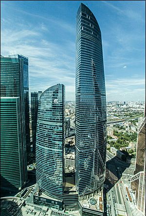 Federation-Tower in July, Moscow.jpg