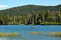 Fishing on Manzanita Lake