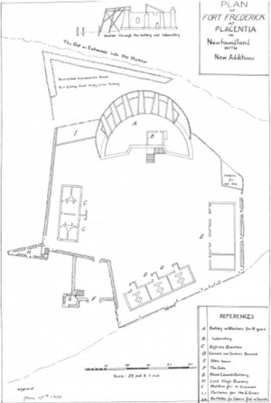 Fort Frederick Newfoundland Blueprint