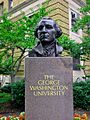 GWU bust