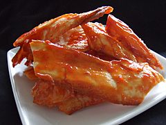 Keripik singkong balado cassava chips