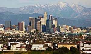 Los Angeles Skyline telephoto