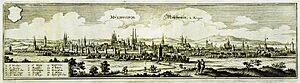 Mühlhausen (Thüringen) um 1650