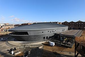 Mary rose museum exterior.JPG