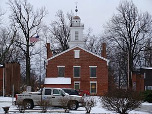 Metamora Historic Courthouse, from East Chatham Street