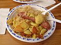 Mettwurst with sauerkraut and potatoes.jpg